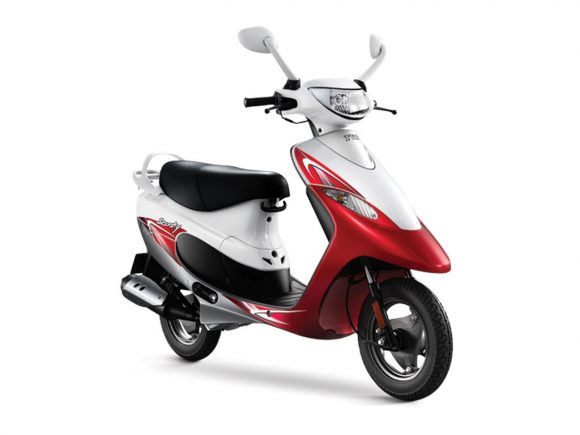 TVS Scooty Pep Plus Red