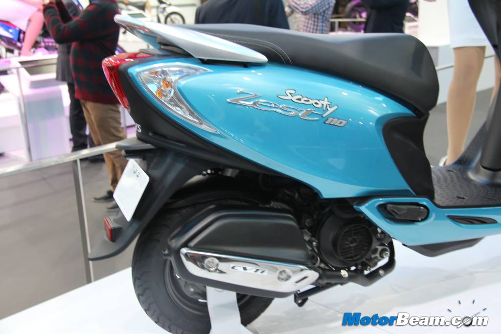 TVS Scooty Zest Auto Expo