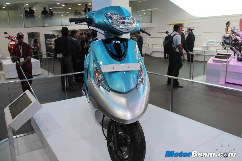 TVS Scooty Zest Launch