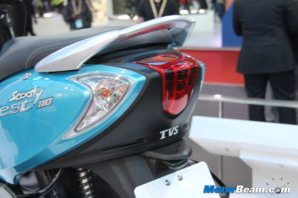 TVS Scooty Zest Lights