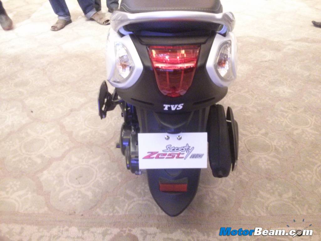 TVS Scooty Zest Rear