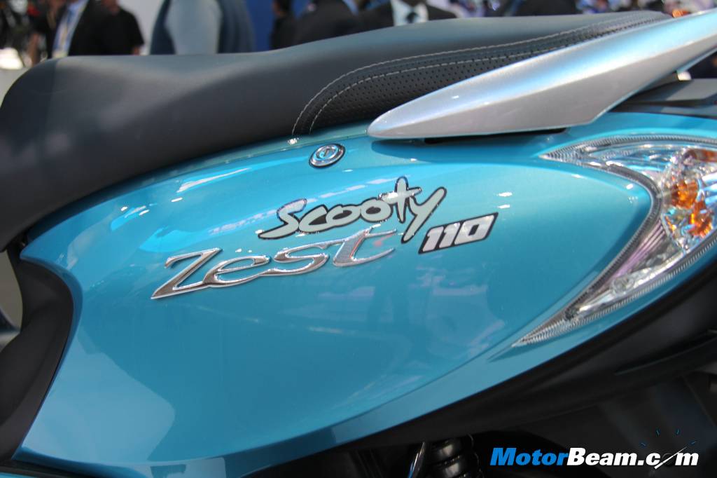 TVS Scooty Zest Unveil