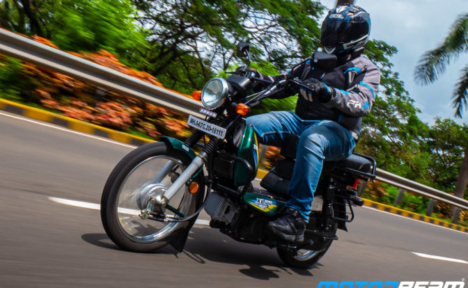 TVS XL 100 Heavy Duty Review 1
