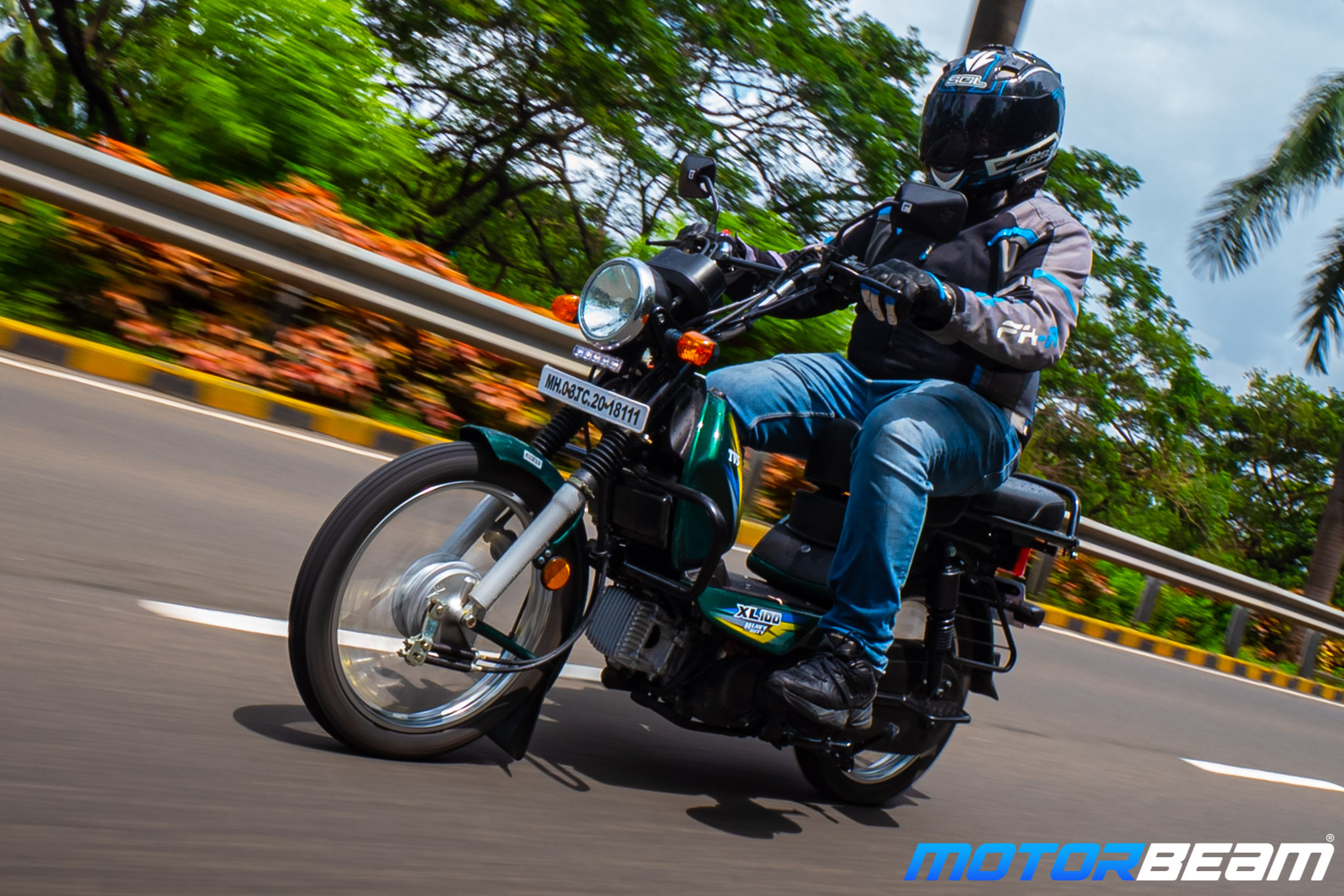 TVS XL 100 Heavy Duty Review 1