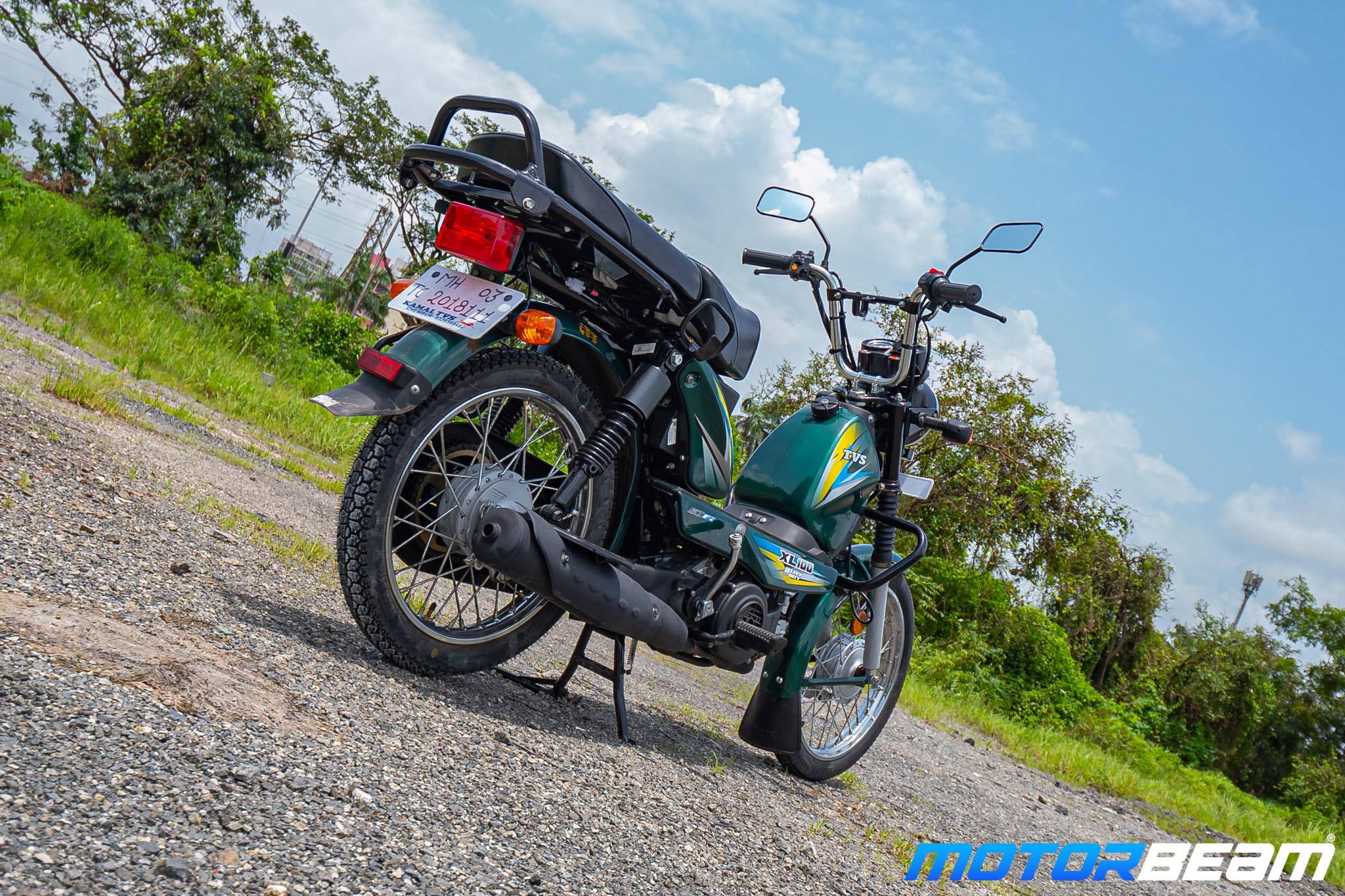 TVS XL 100 Heavy Duty Review 20