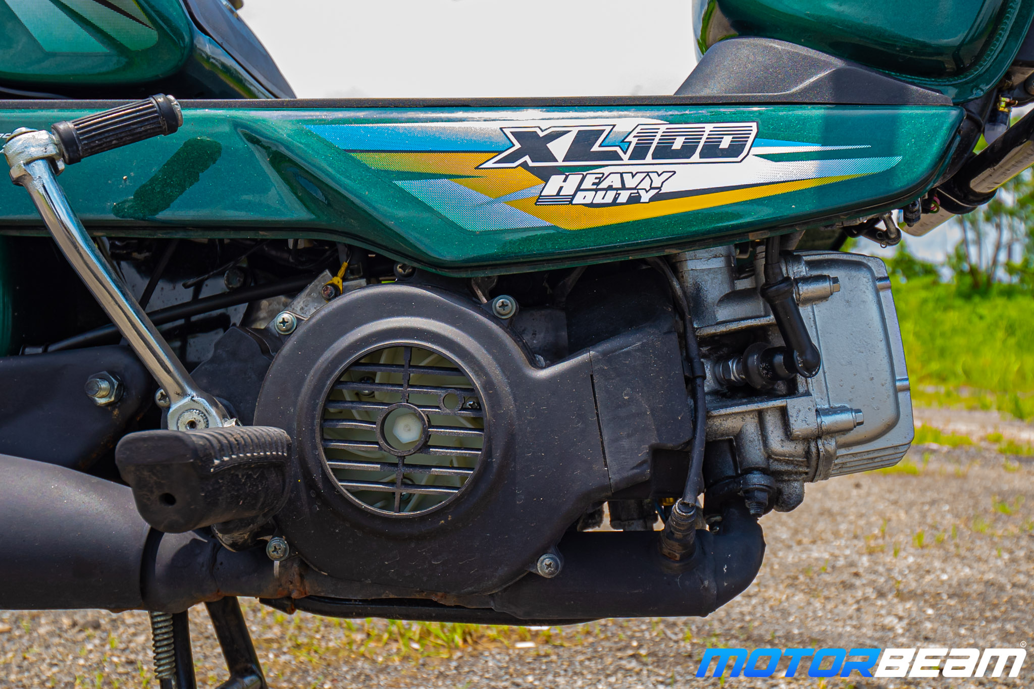 TVS XL 100 Heavy Duty Review 9