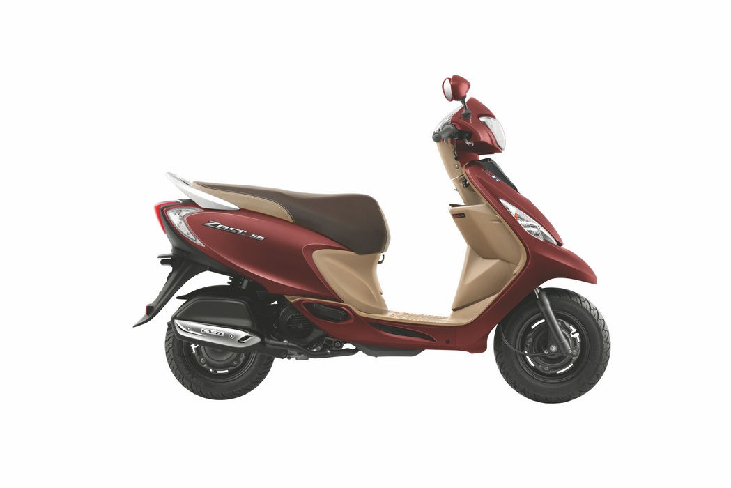 TVS Zest 110 ET-Fi Side