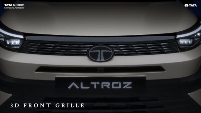 Tata Altroz Facelift Teaser