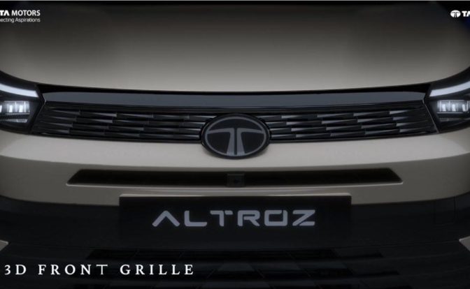 Tata Altroz Facelift Teaser