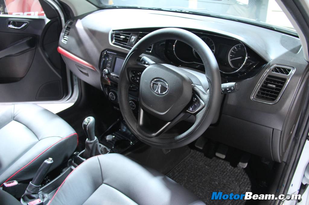 Tata Bolt Auto Expo Interiors