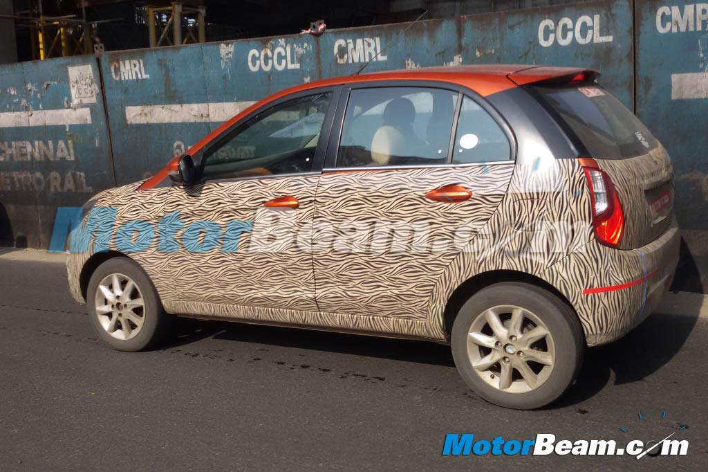 Tata Bolt Chennai Spy Shot Rear