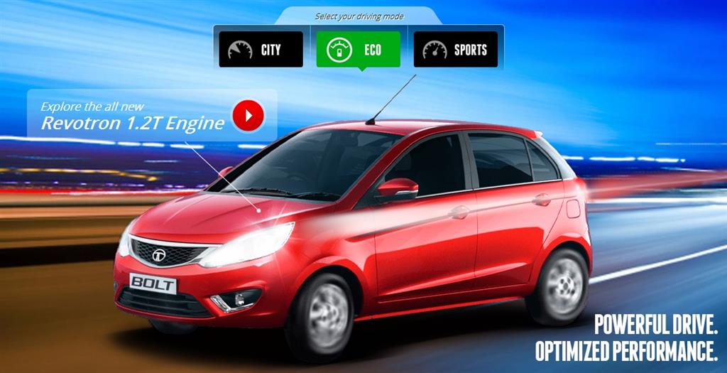 Tata Bolt Eco Driving Mode