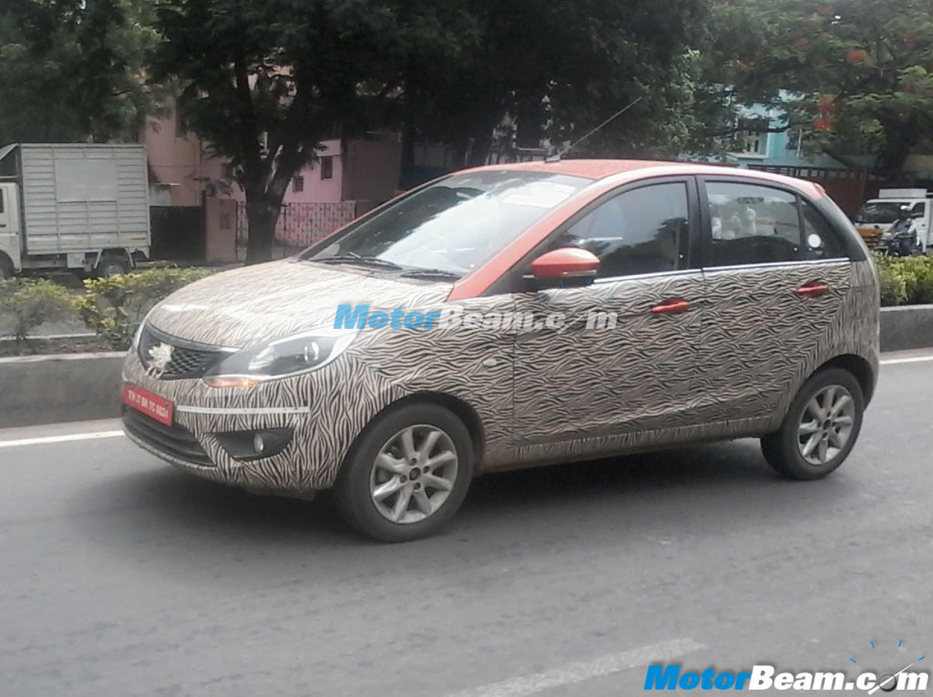 Tata Bolt Spy Shot Chennai Front