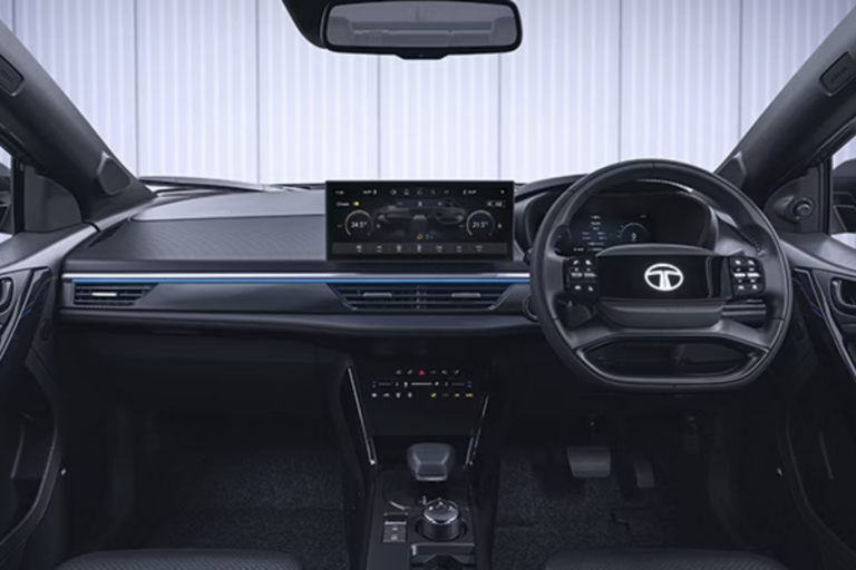 Tata Curvv Dark Edition Dashboard