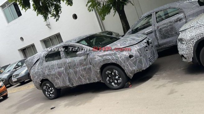 Tata Curvv Prototype Test Mule