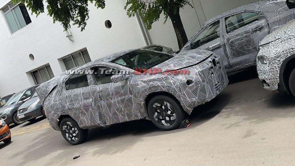 Tata Curvv Prototype Test Mule