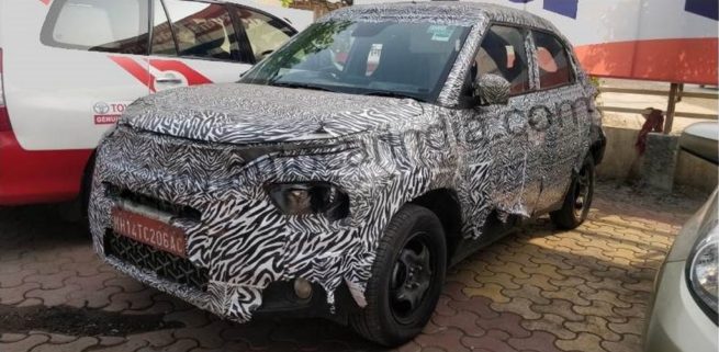 Tata HBX Spied