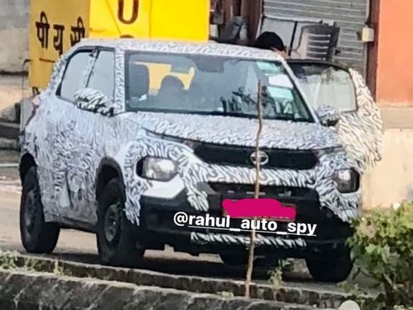 Tata HBX Spied