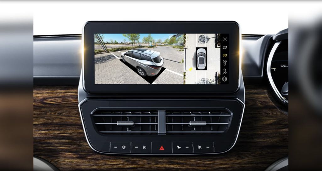 Tata Harrier 360 Degree Camera
