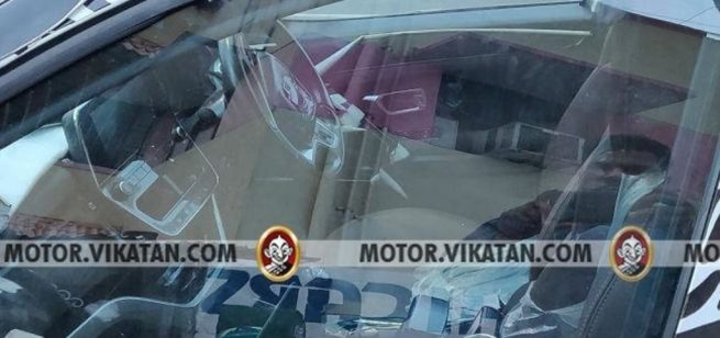 Tata Harrier Interiors Spied