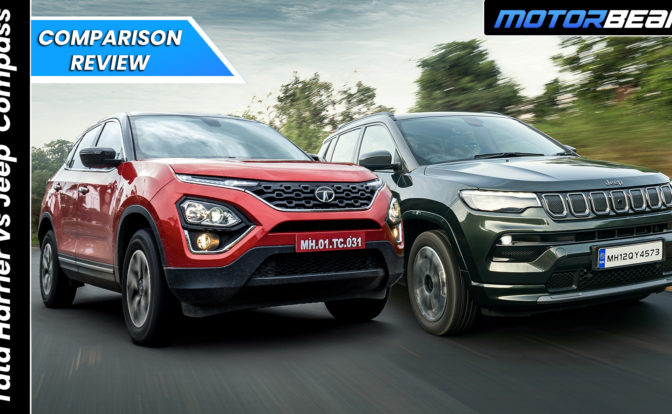Tata Harrier vs Jeep Compass Hindi