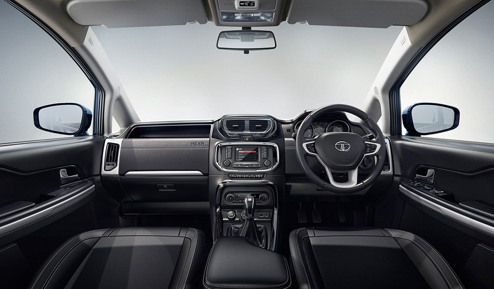 Tata Hexa Dashboard