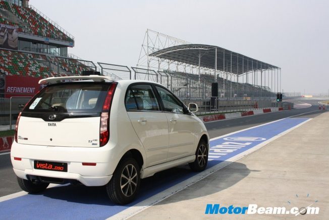Tata Indica Vista D90 Flagoff