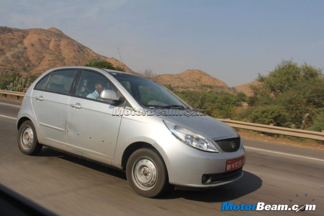 Tata Indica Vista Spy side