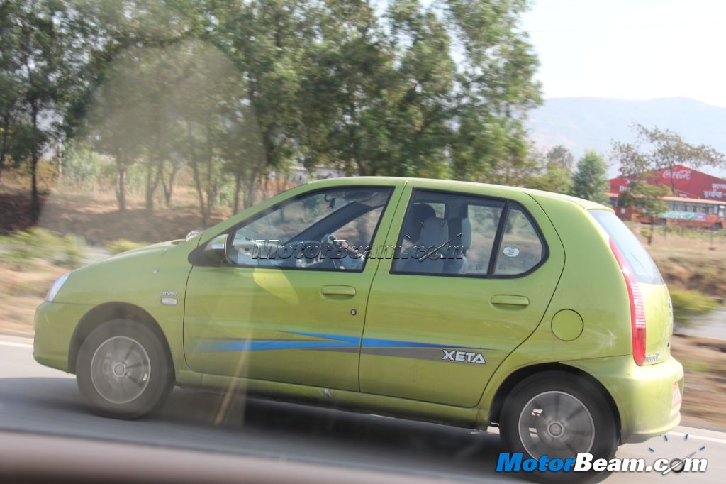 Tata Indica spy side