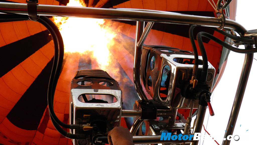 Tata Jungle Experience balloon burner