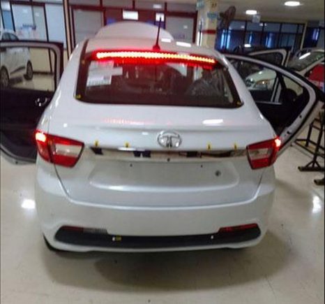 Tata Kite 5 Production Spy Rear