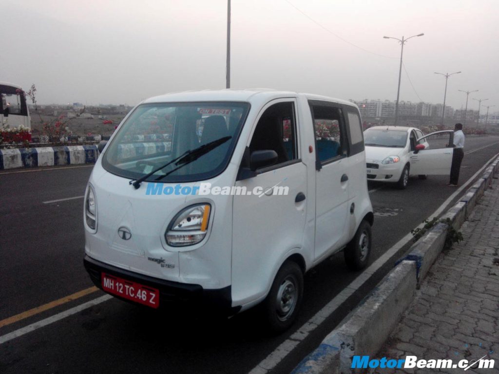 Tata Magic Iris CNG Spy Shot Front