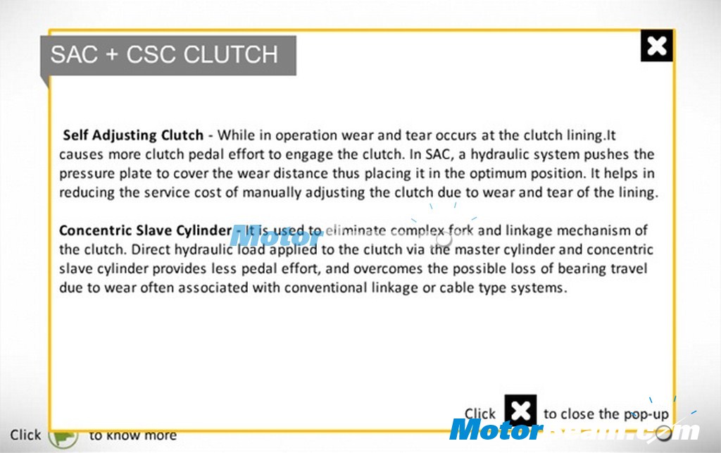 Tata Movus Clutch Mechanism