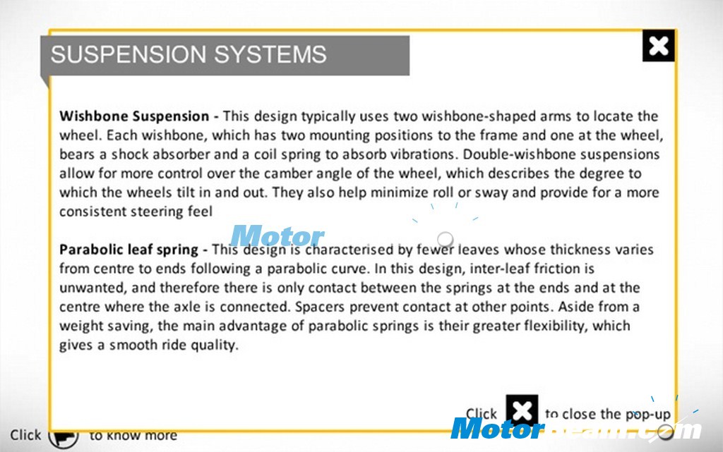 Tata Movus Suspension