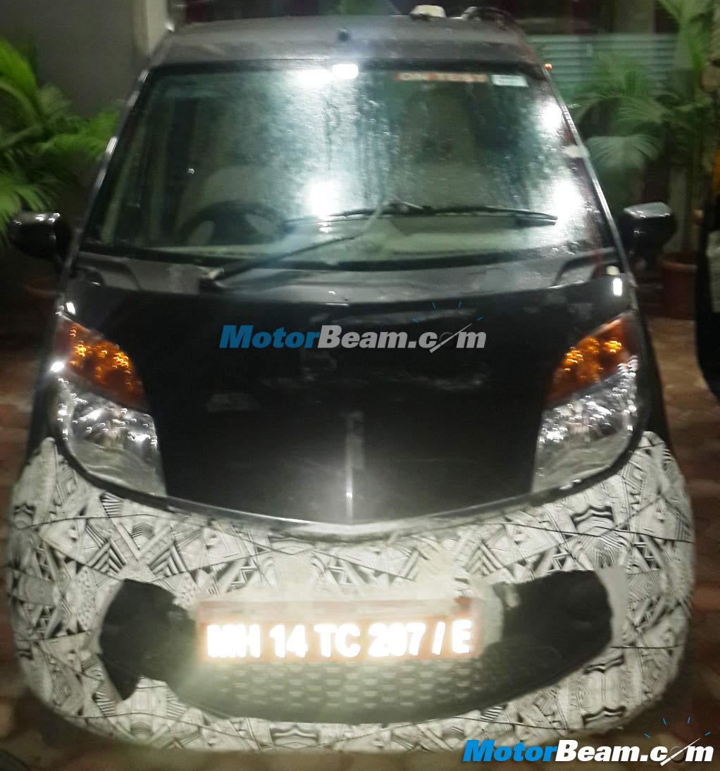 Tata Nano AMT Spy Shot Front