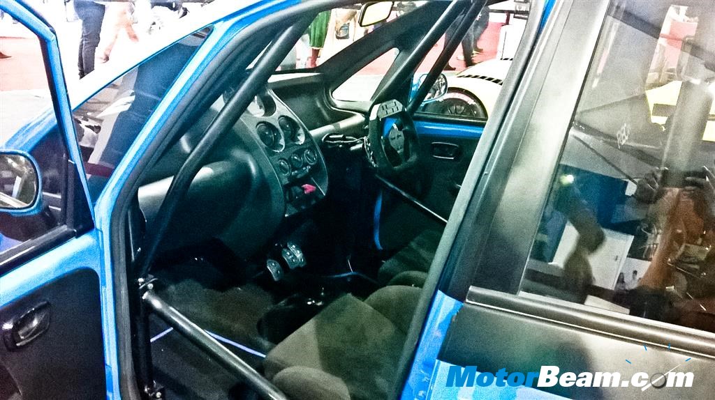 Tata Nano Carbon Fibre Interiors