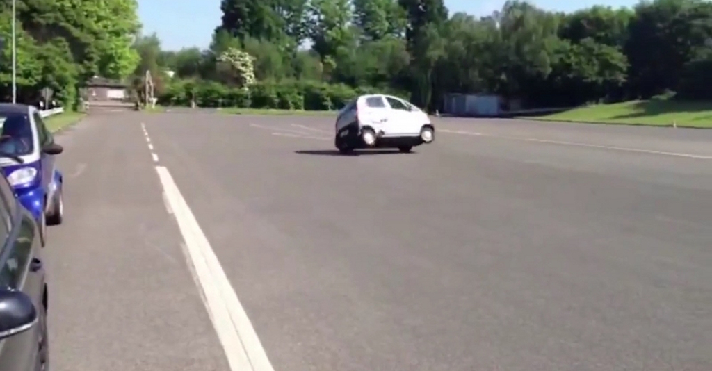 Tata Nano Topple Video