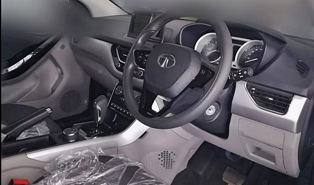 Tata Nexon AMT Spied In India
