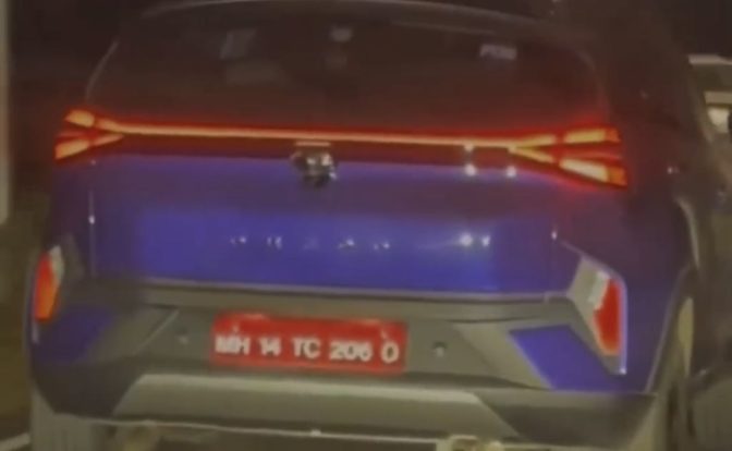 Tata Nexon Facelift Rear Profile Leaked