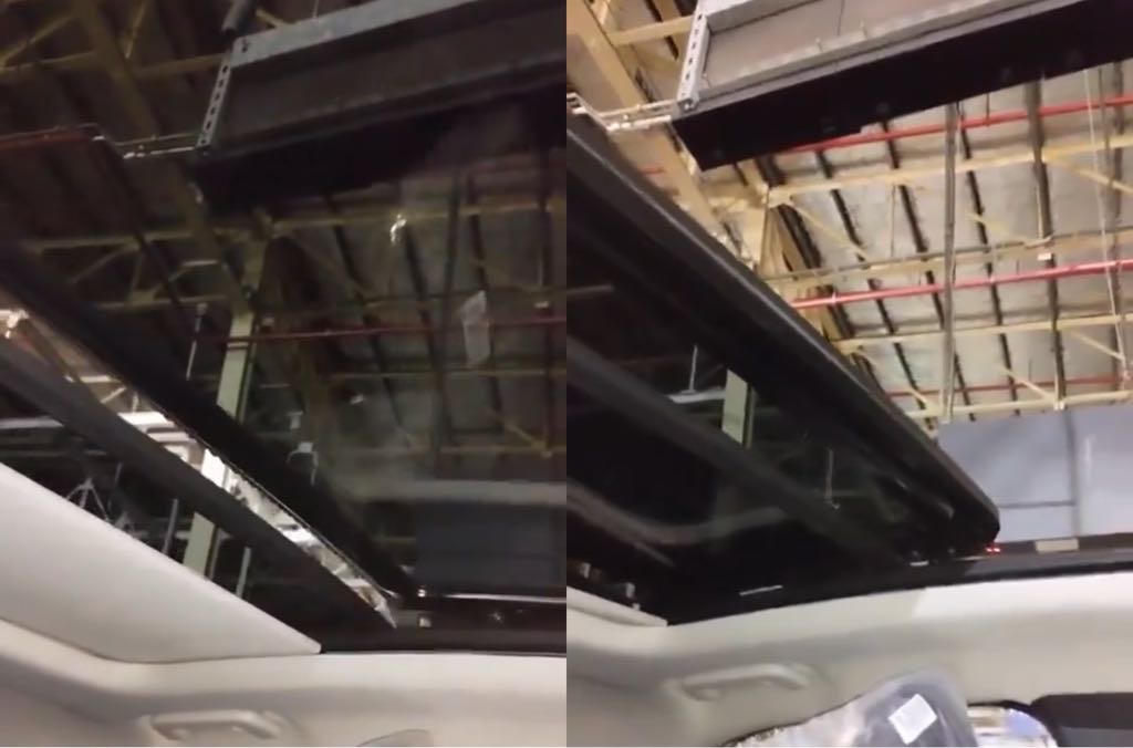 Tata Nexon Panoramic Sunroof Spotted
