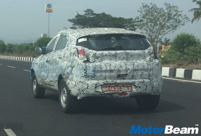 Tata Nexon Spied Rear