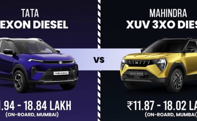 Tata Nexon Vs Mahindra XUV 3XO