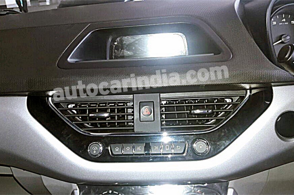 Tata Nexon XT Centre Console Spied