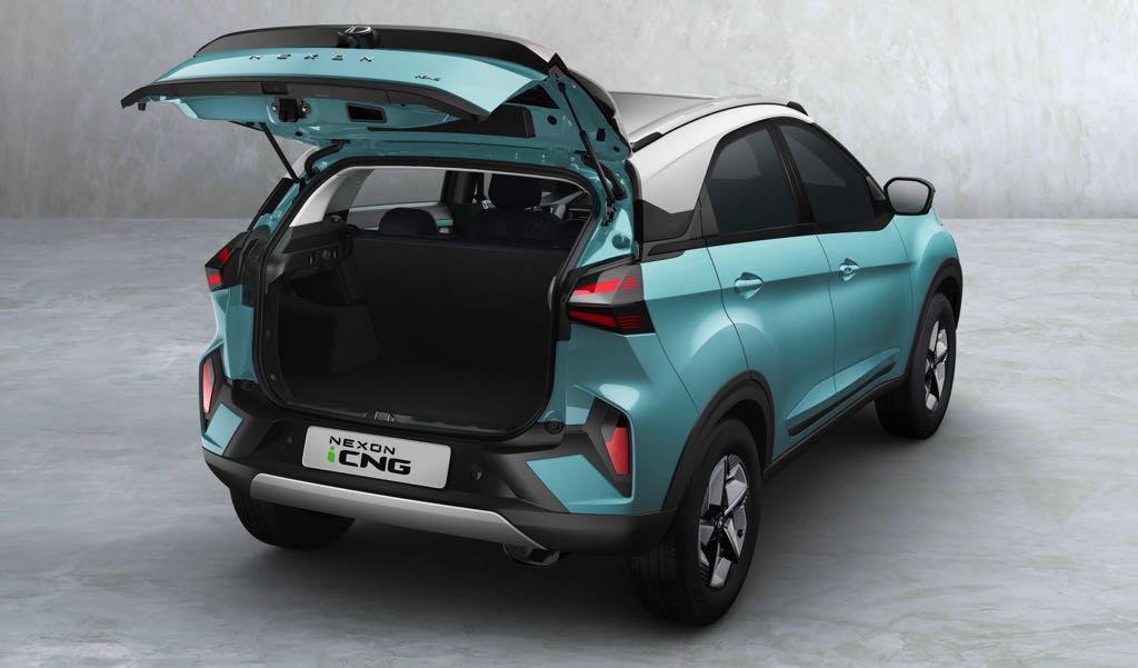 Tata Nexon iCNG Bootspace