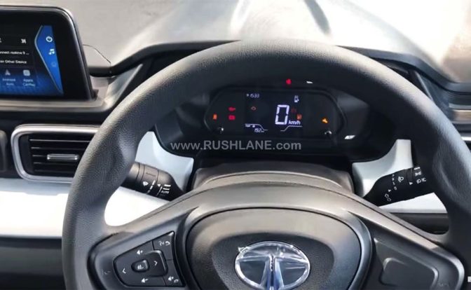 Tata Punch Digital Instrument Cluster
