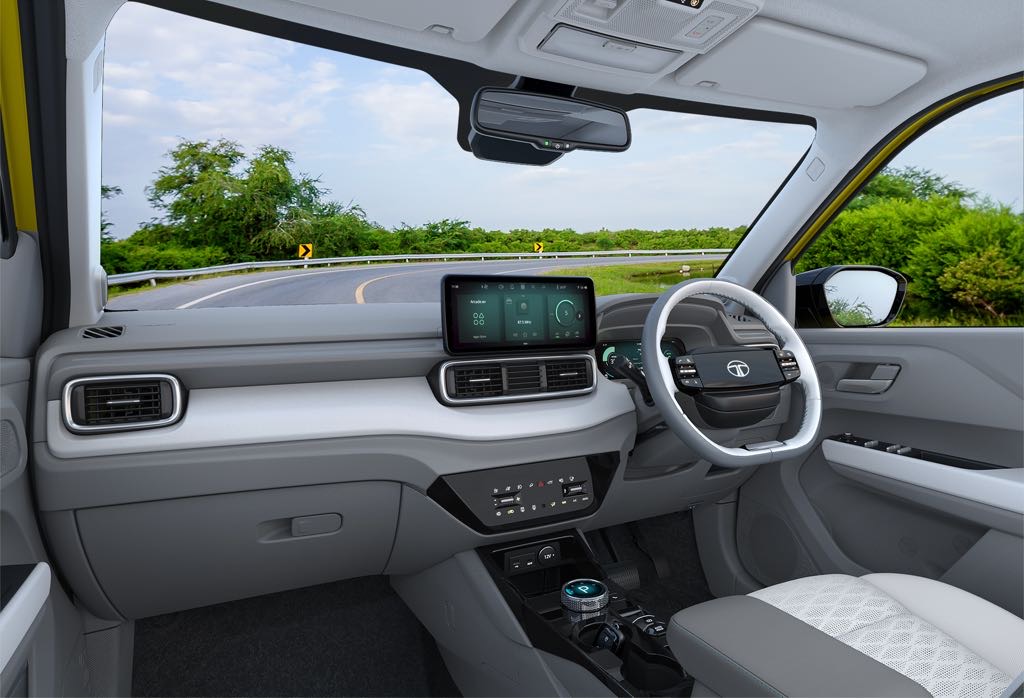 Tata Punch EV Facelift Interior
