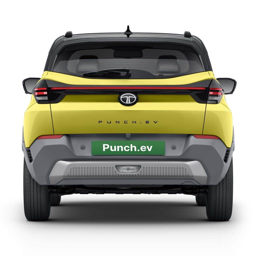 Tata Punch EV Facelift Rear