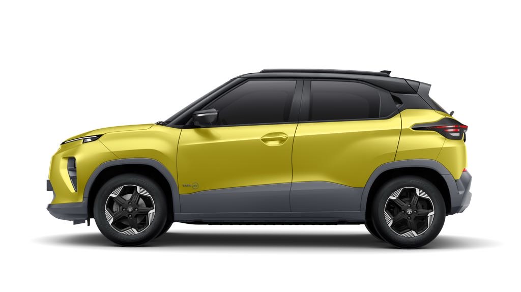 Tata Punch EV Facelift Side