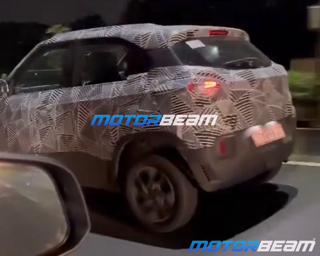 Tata Punch Turbo Spied