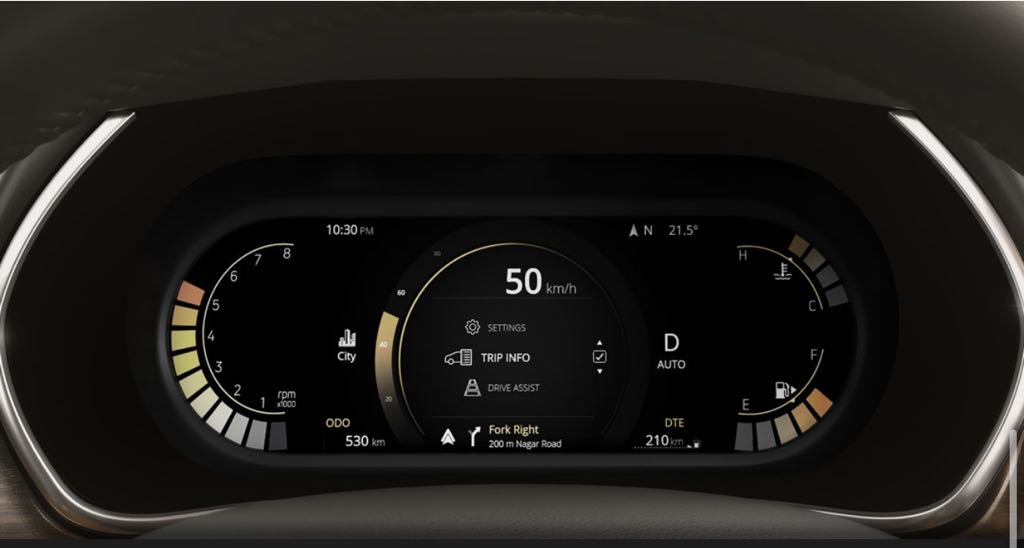 7 Inch Instrument Cluster